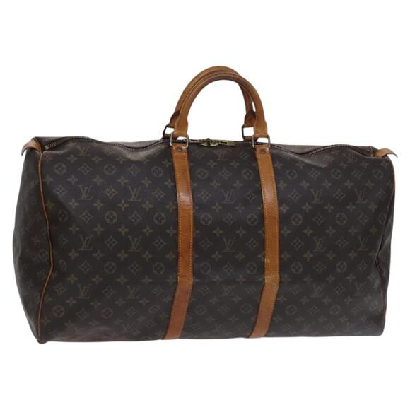 LOUIS VUITTON Monogram Keepall 60 Boston Bag M41422 - Picture 1 of 16